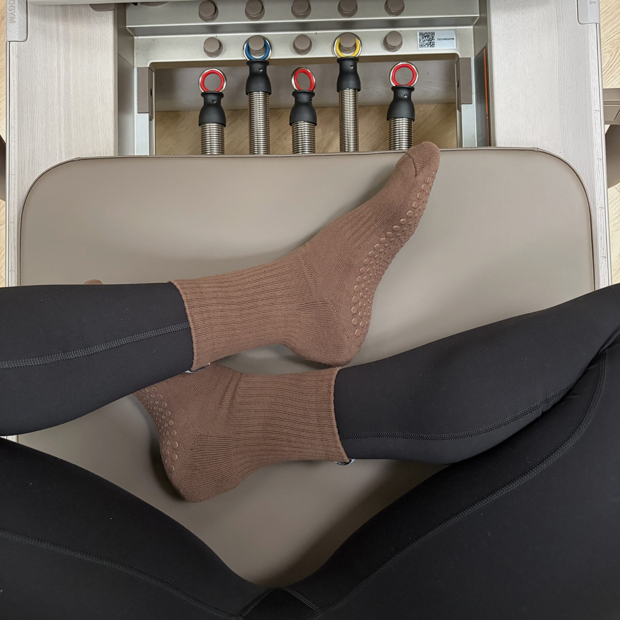 GRIP SOCKS · CHOCOLATE