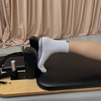 PILATES SOCKS · HVID/SORT