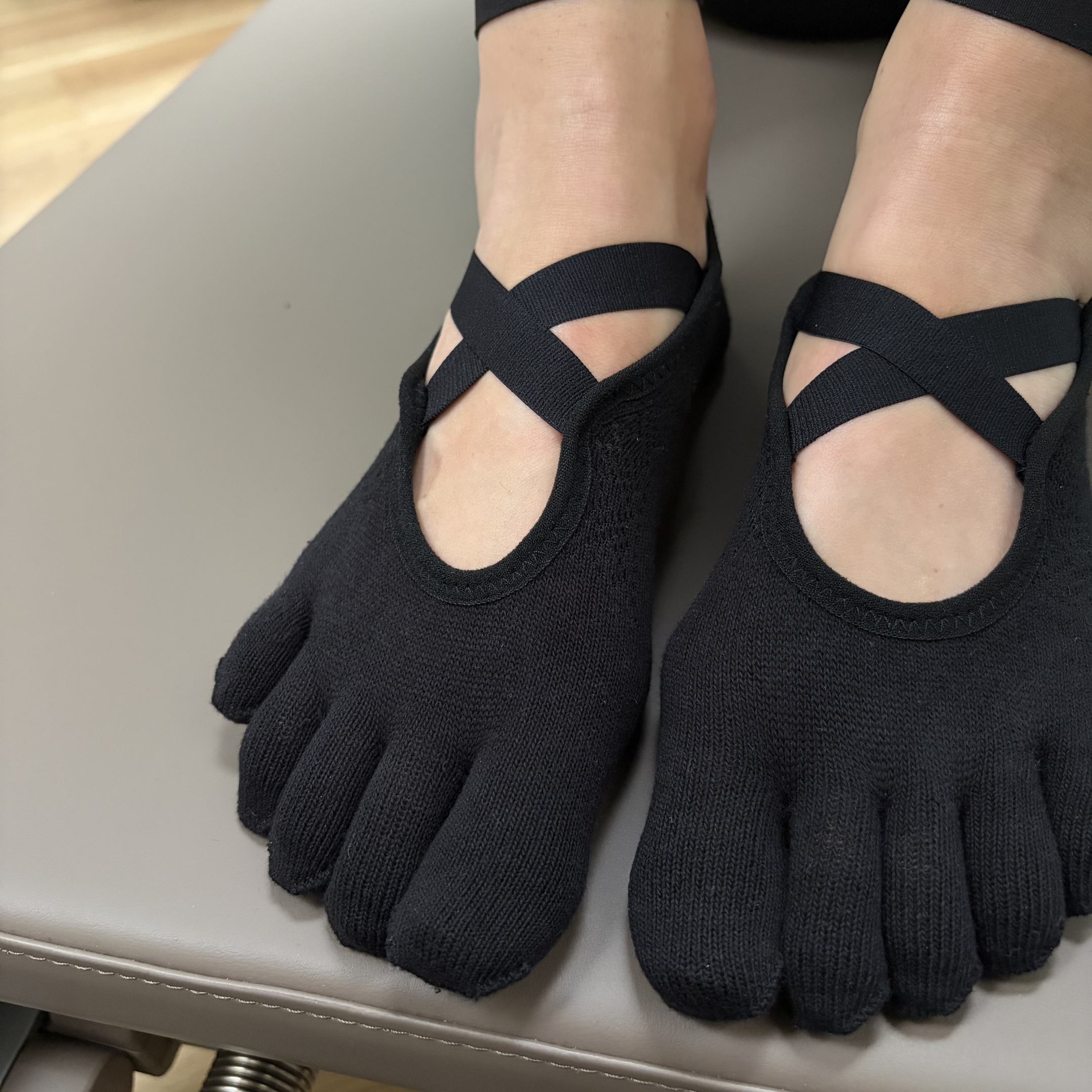 TOE SOCKS · NOIR